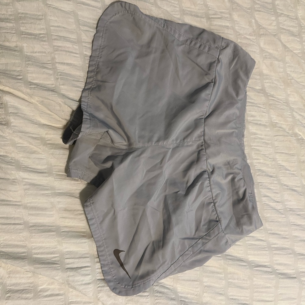 Nike Gray Athletic Shorts Lightweight Quick-Dry